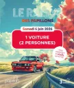 1 voiture Rallye des papillons-P (2 personnes)